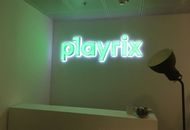 Вывеска для компании Playrix — вид издалека 1